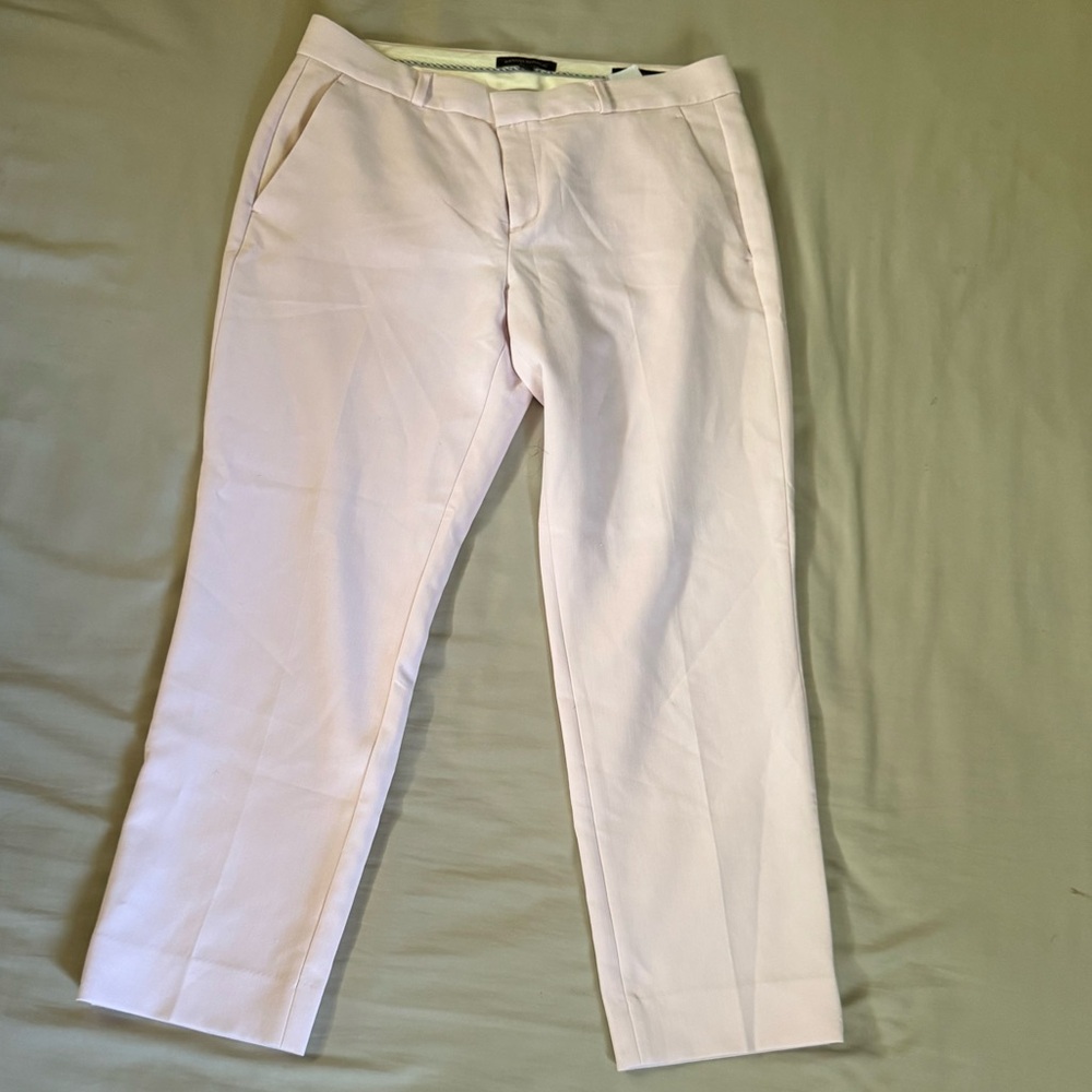 Banana Republic Pink Ankle Pants